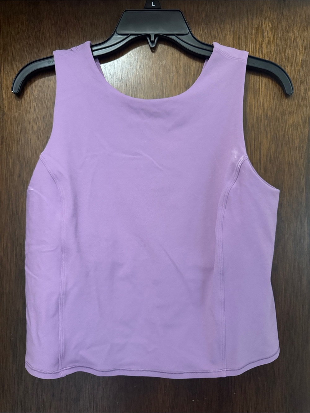Lululemon Lavender Tank Top w/ Unique Back